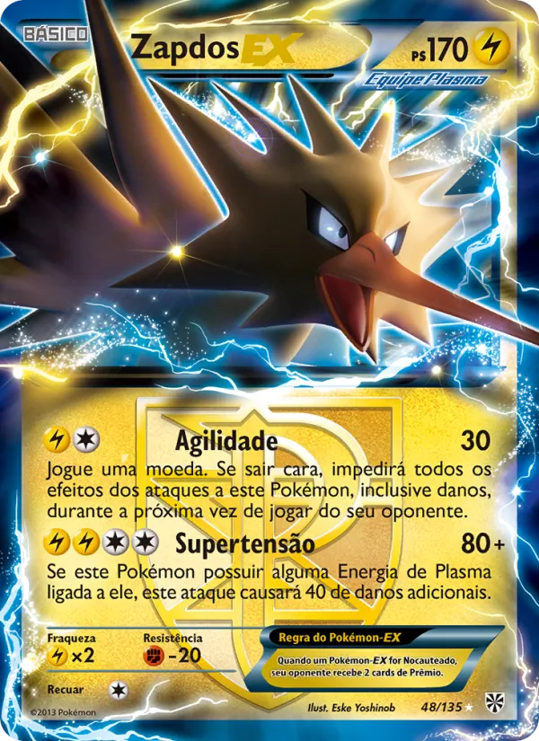 Zapdos-EX (Plasma Storm #48/135)