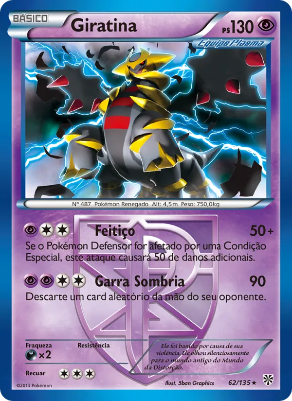 Giratina (Plasma Storm #62/135)