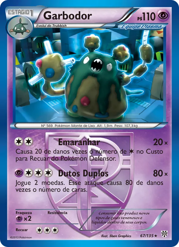 Garbodor (Plasma Storm #67/135)