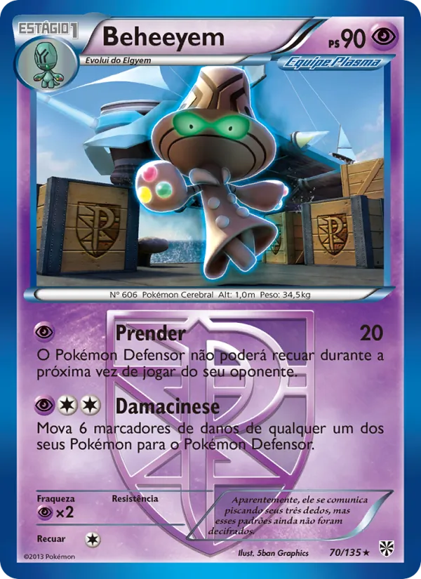 Beheeyem (Plasma Storm #70/135)