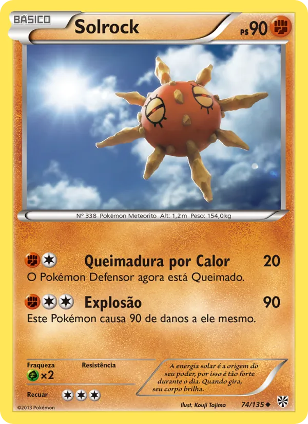 Solrock (Plasma Storm #74/135)