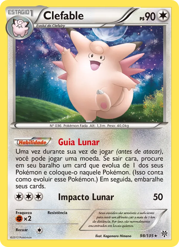Clefable (Plasma Storm #98/135)