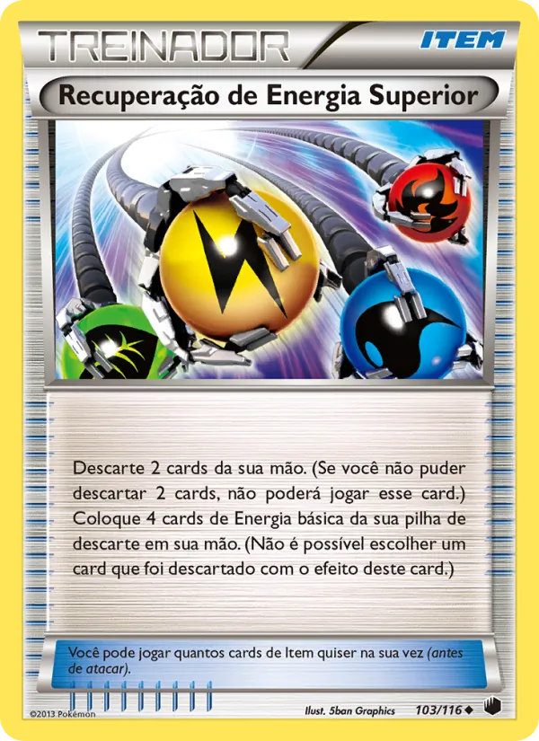 Recuperação de Energia Superior (Plasma Freeze #103/116)