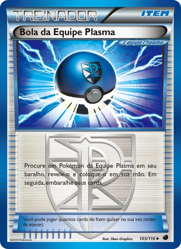 Bola da Equipe Plasma (Plasma Freeze #105/116)