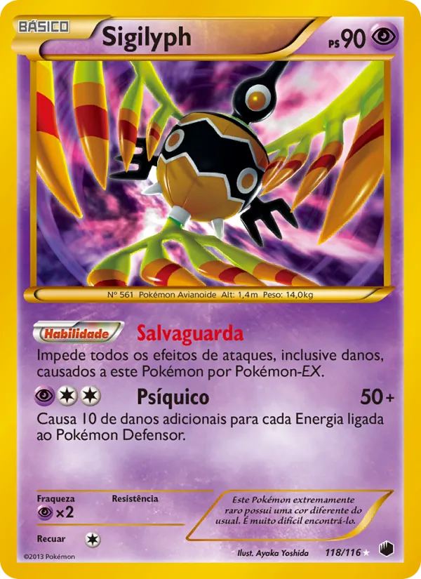 Sigilyph (Plasma Freeze #118/116)