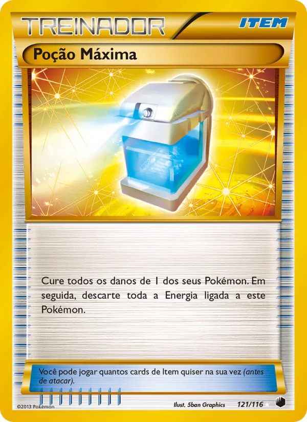 Poção Máxima (Plasma Freeze #121/116)
