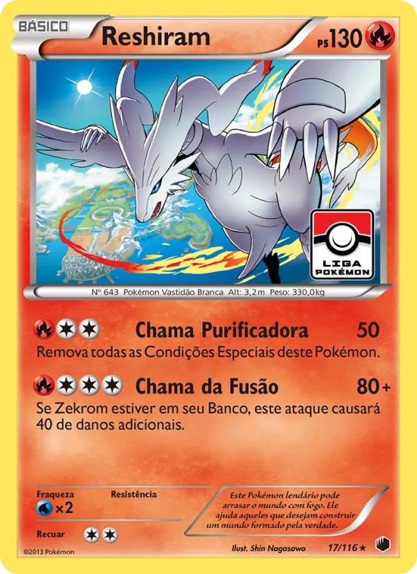 Reshiram (Plasma Freeze #17/116)
