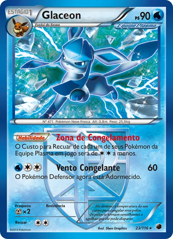 Glaceon (Plasma Freeze #23/116)