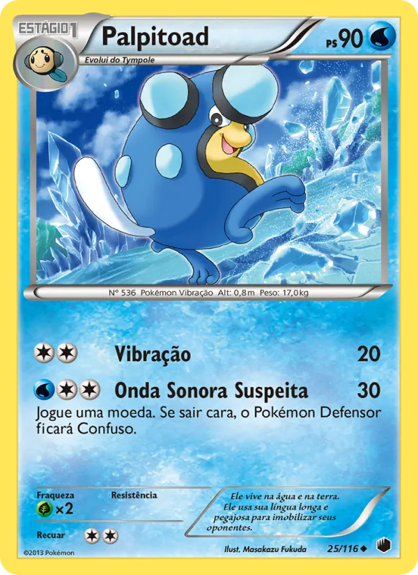 Palpitoad (Plasma Freeze #25/116)