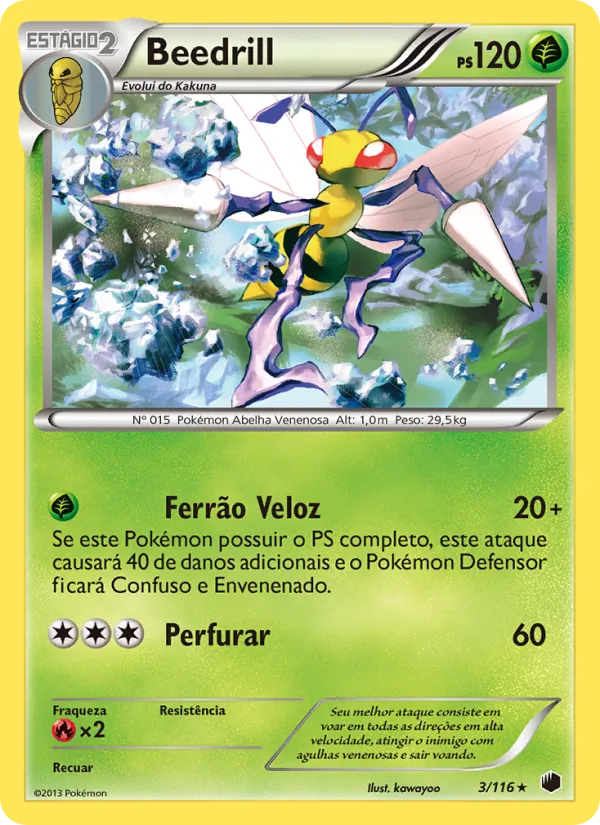 Beedrill (Plasma Freeze #3/116)