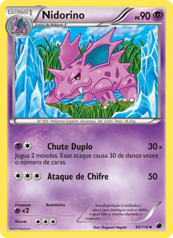 Nidorino (Plasma Freeze #44/116)
