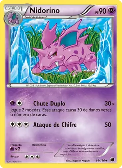Nidorino (Plasma Freeze #44/116)