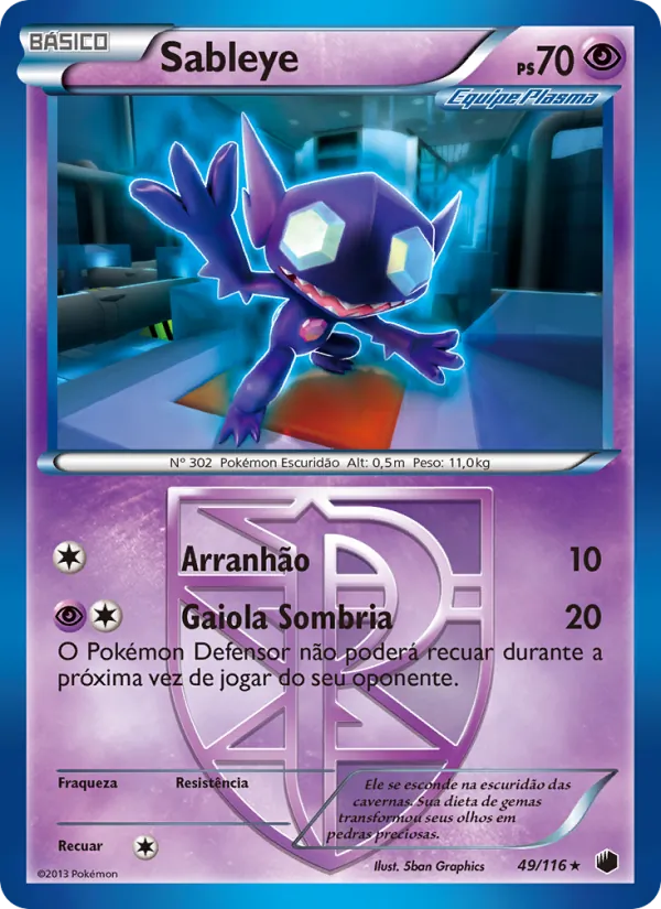 Sableye (Plasma Freeze #49/116)