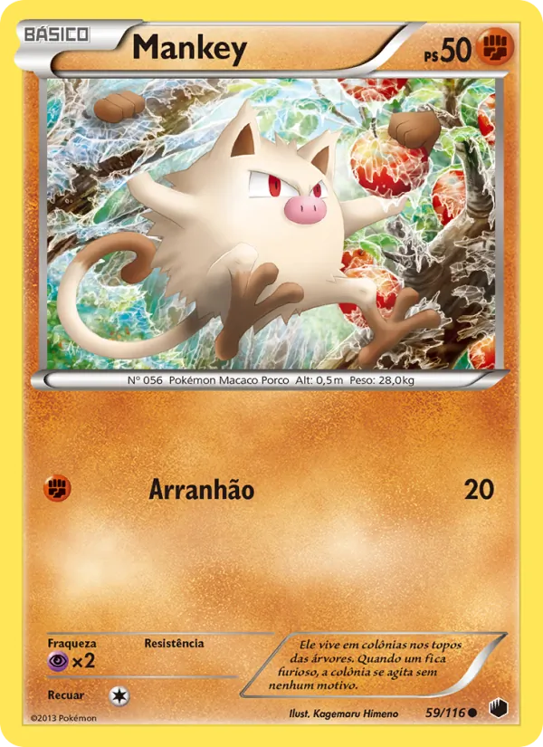 Mankey (Plasma Freeze #59/116)