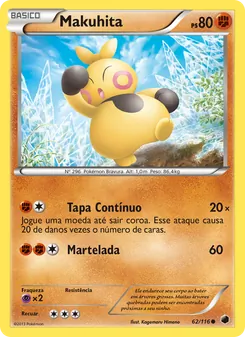 Makuhita (Plasma Freeze #62/116)