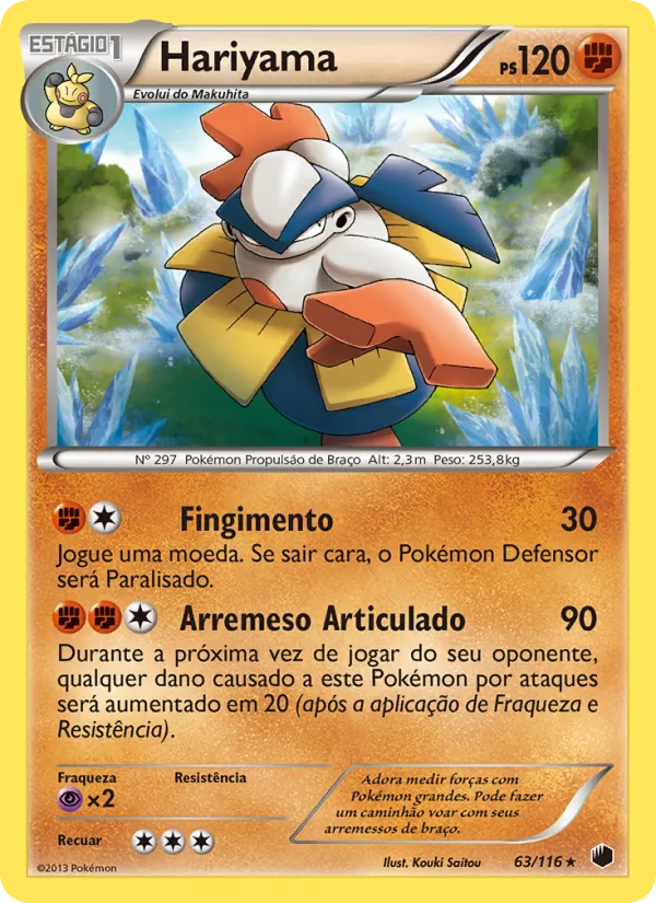 Hariyama (Plasma Freeze #63/116)