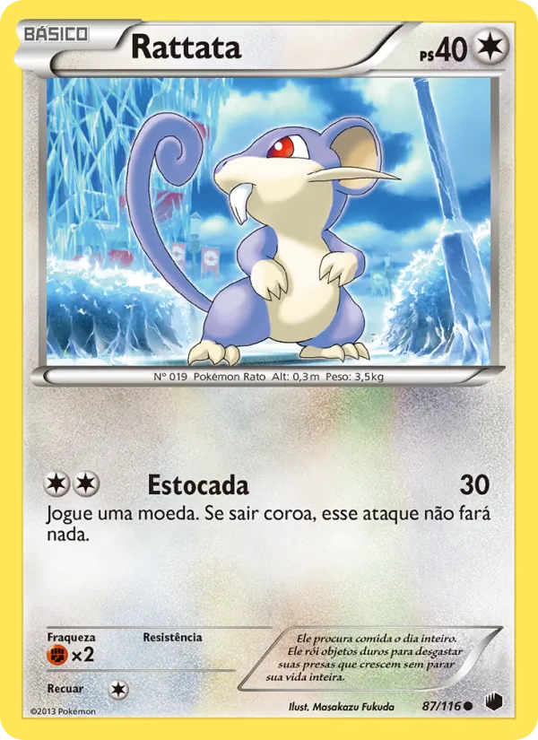 Rattata (Plasma Freeze #87/116)