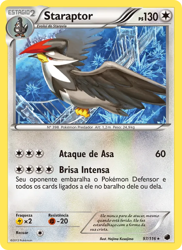 Staraptor (Plasma Freeze #97/116)