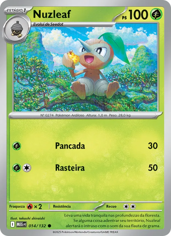 Nuzleaf (Mega Evolution #014/132)