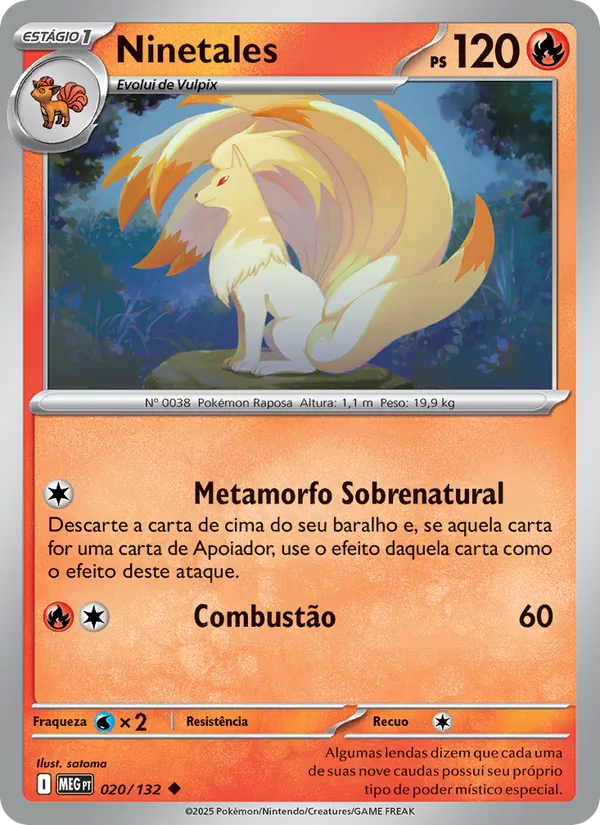 Ninetales (Mega Evolution #020/132)