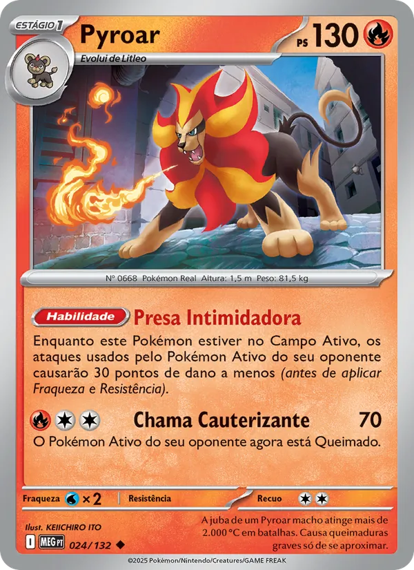 Pyroar (Mega Evolution #024/132)
