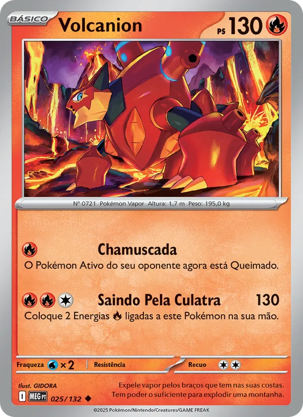 Volcanion (Mega Evolution #025/132)