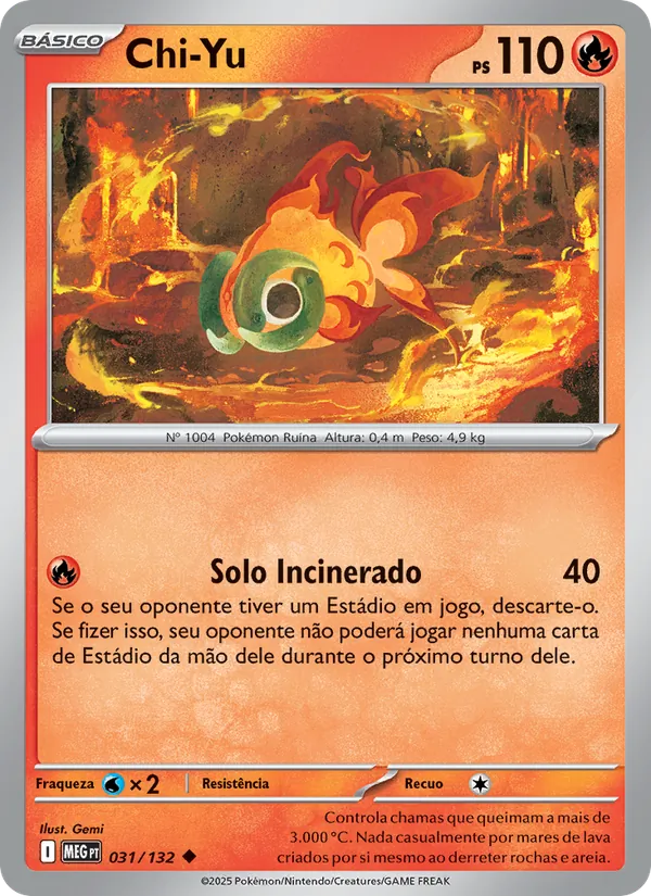 Chi-Yu (Mega Evolution #031/132)