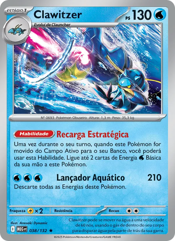 Clawitzer (Mega Evolution #038/132)