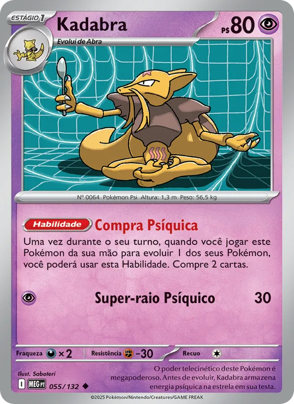 Kadabra (Mega Evolution #055/132)