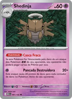 Shedinja (Mega Evolution #061/132)