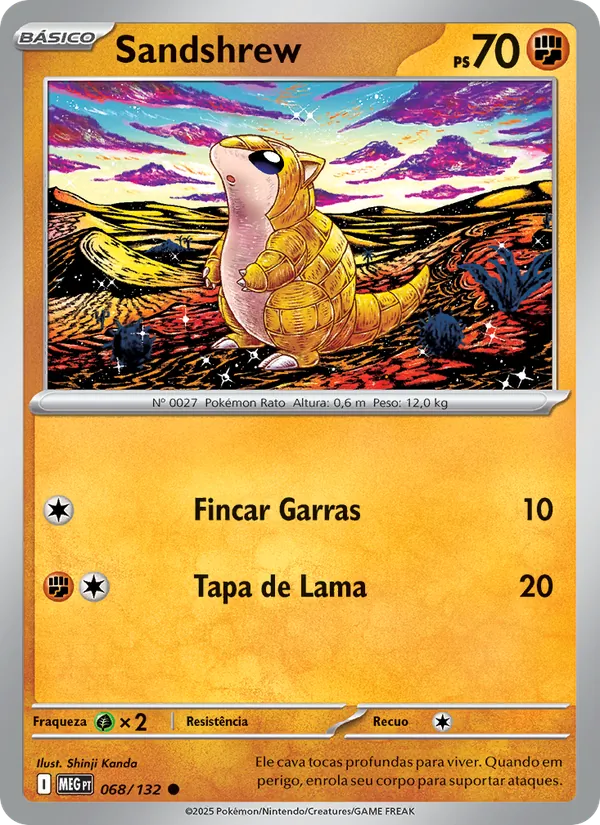 Sandshrew (Mega Evolution #068/132)