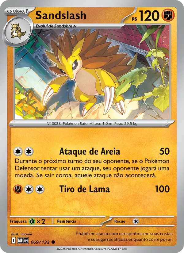 Sandslash (Mega Evolution #069/132)