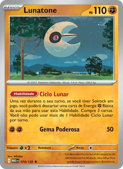 Lunatone (Mega Evolution #074/132)