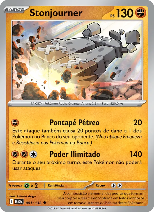 Stonjourner (Mega Evolution #081/132)