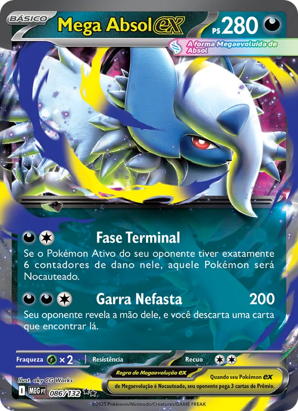 Mega Absol ex (Mega Evolution #086/132)