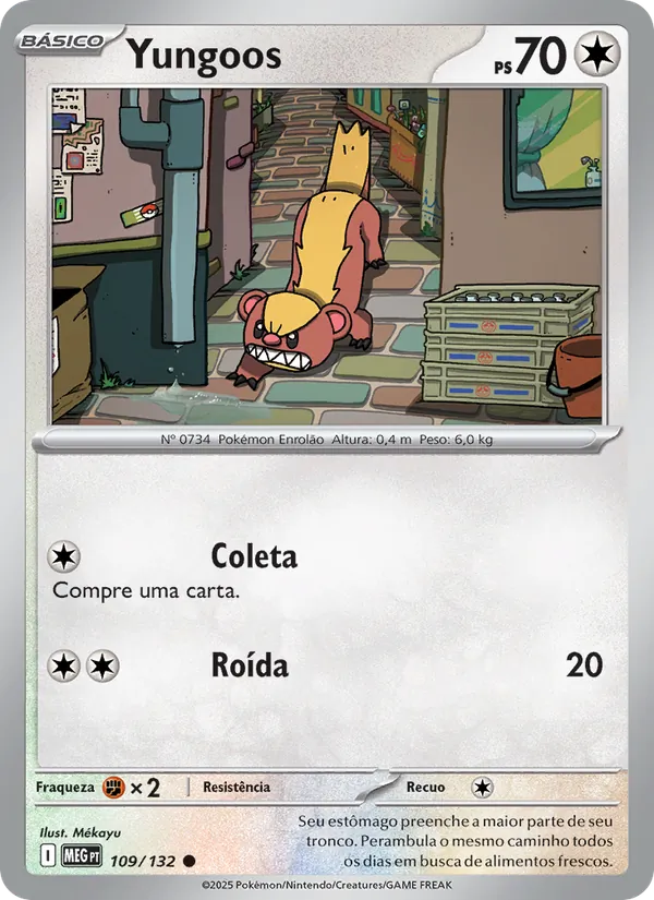 Yungoos (Mega Evolution #109/132)