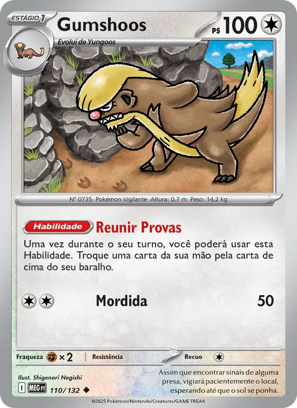 Gumshoos (Mega Evolution #110/132)