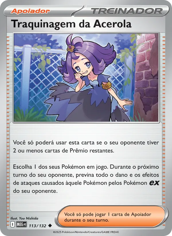 Traquinagem da Acerola (Mega Evolution #113/132)