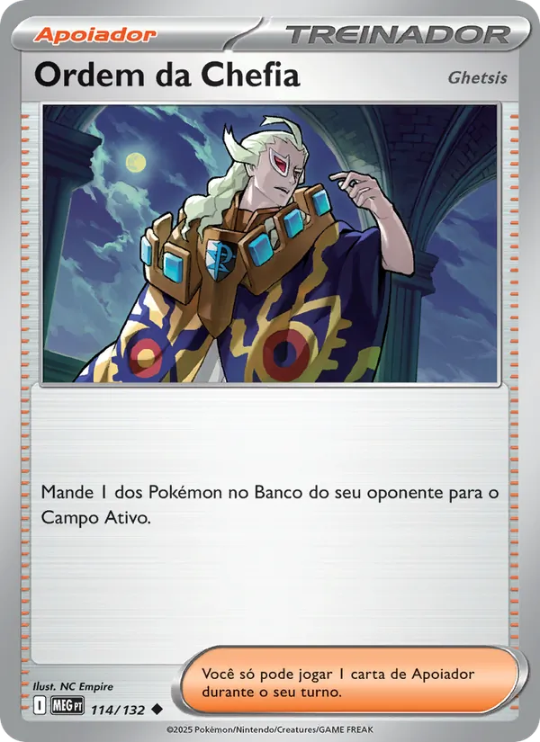 Ordem da Chefia (Mega Evolution #114/132)