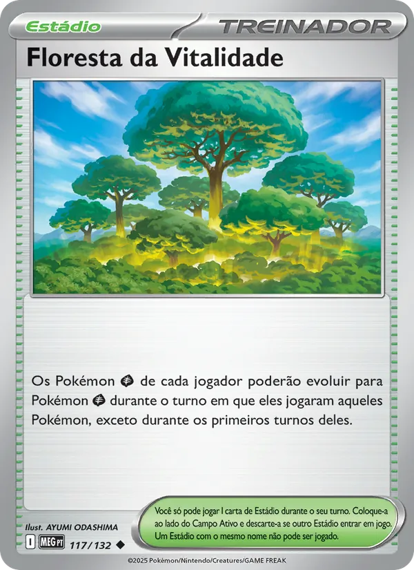 Floresta da Vitalidade (Mega Evolution #117/132)