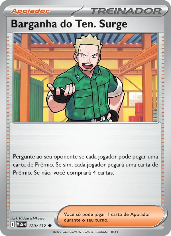 Barganha do Ten. Surge (Mega Evolution #120/132)
