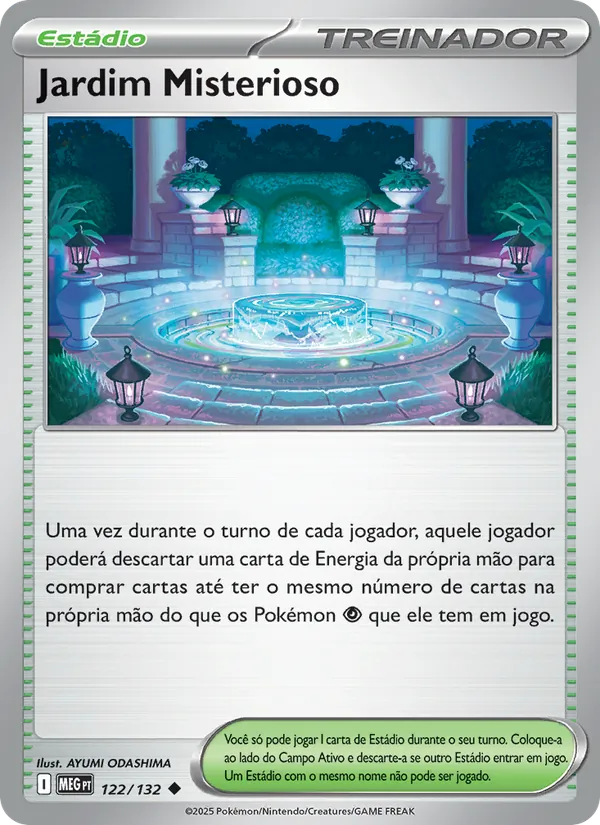 Jardim Misterioso (Mega Evolution #122/132)