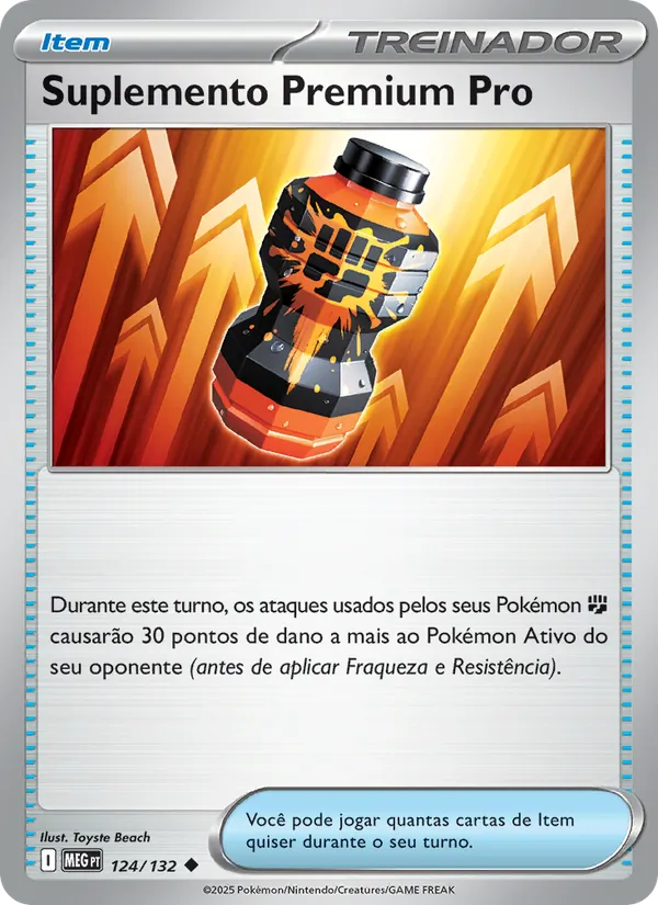 Suplemento Premium Pro (Mega Evolution #124/132)