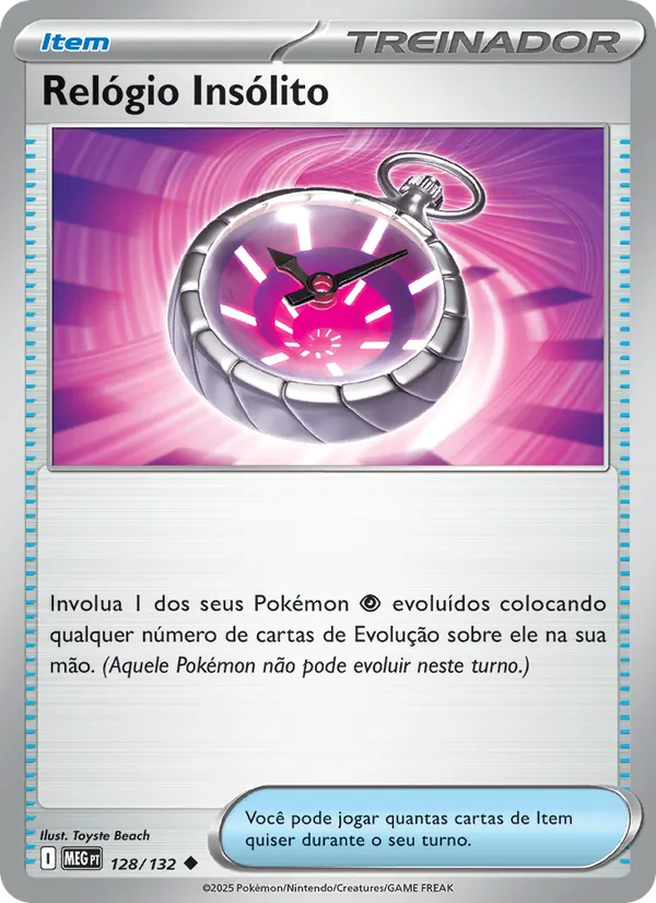 Relógio Insólito (Mega Evolution #128/132)