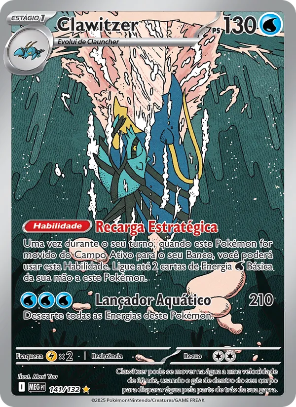 Clawitzer (Mega Evolution #141/132)