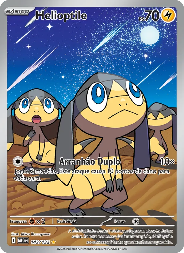 Helioptile (Mega Evolution #143/132)