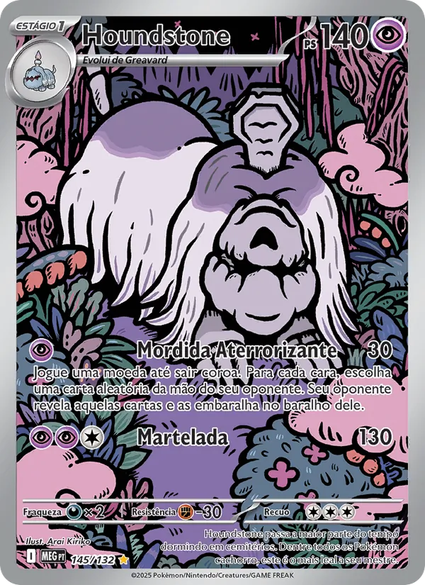 Houndstone (Mega Evolution #145/132)