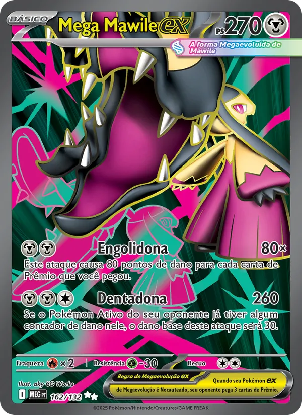 Mega Mawile ex (Mega Evolution #162/132)
