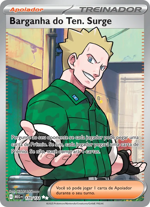 Barganha do Ten. Surge (Mega Evolution #170/132)