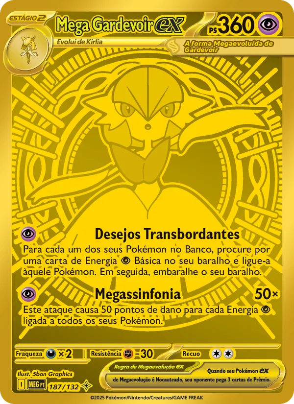 Mega Gardevoir ex (Mega Evolution #187/132)